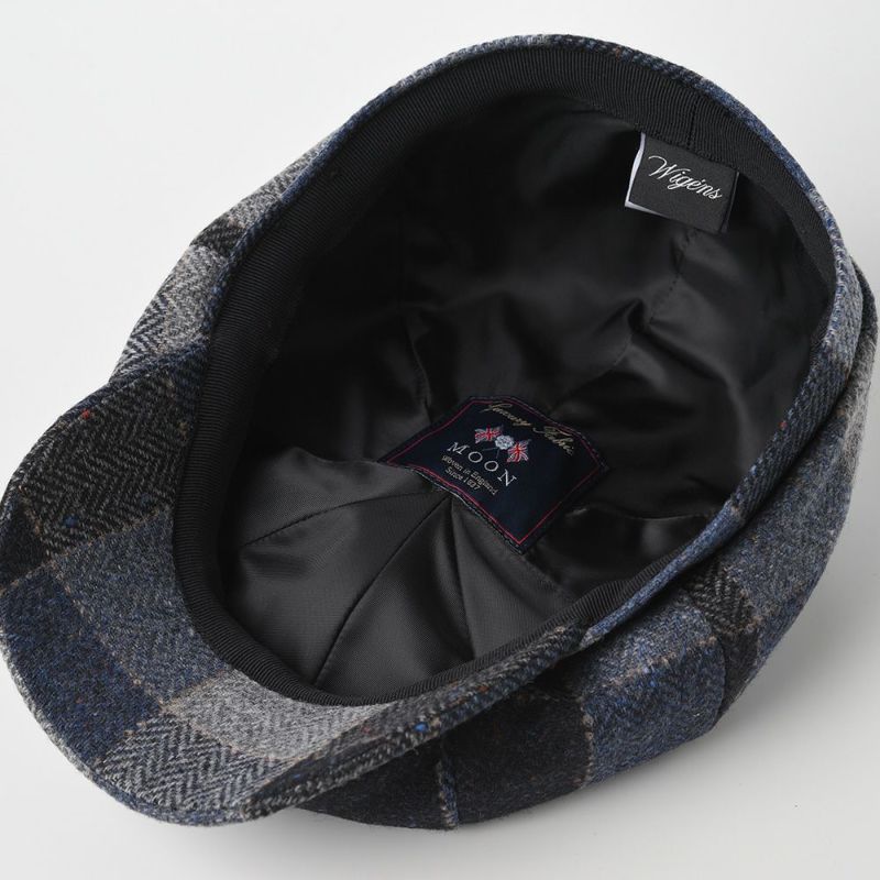 ヴィゲーンズのキャスケット Newsboy Classic Cap Patchwork（ニュースボーイ クラシックキャップ パッチワーク）W101738 ブルー