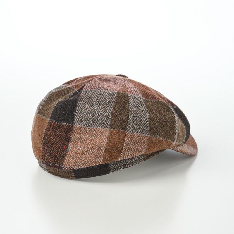 ヴィゲーンズのキャスケット Newsboy Classic Cap Patchwork（ニュースボーイ クラシックキャップ パッチワーク）W101738 ブリック