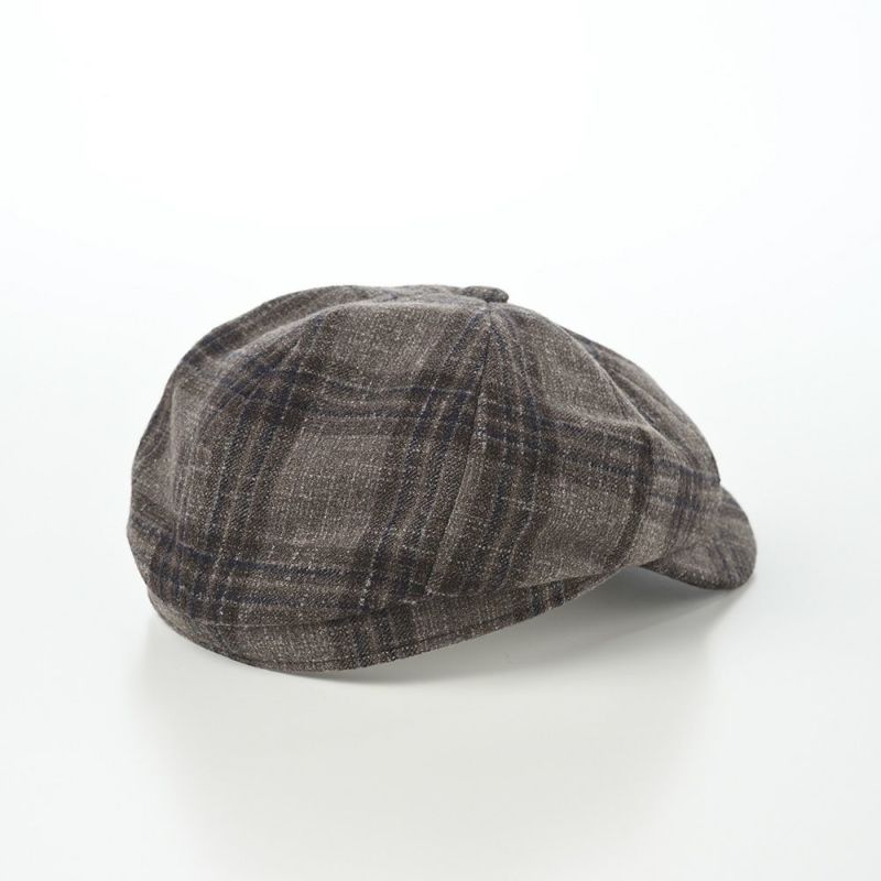 ヴィゲーンズのキャスケット Newsboy Classic Cap（ニュースボーイ クラシックキャップ）W101745 ブラウンチェック