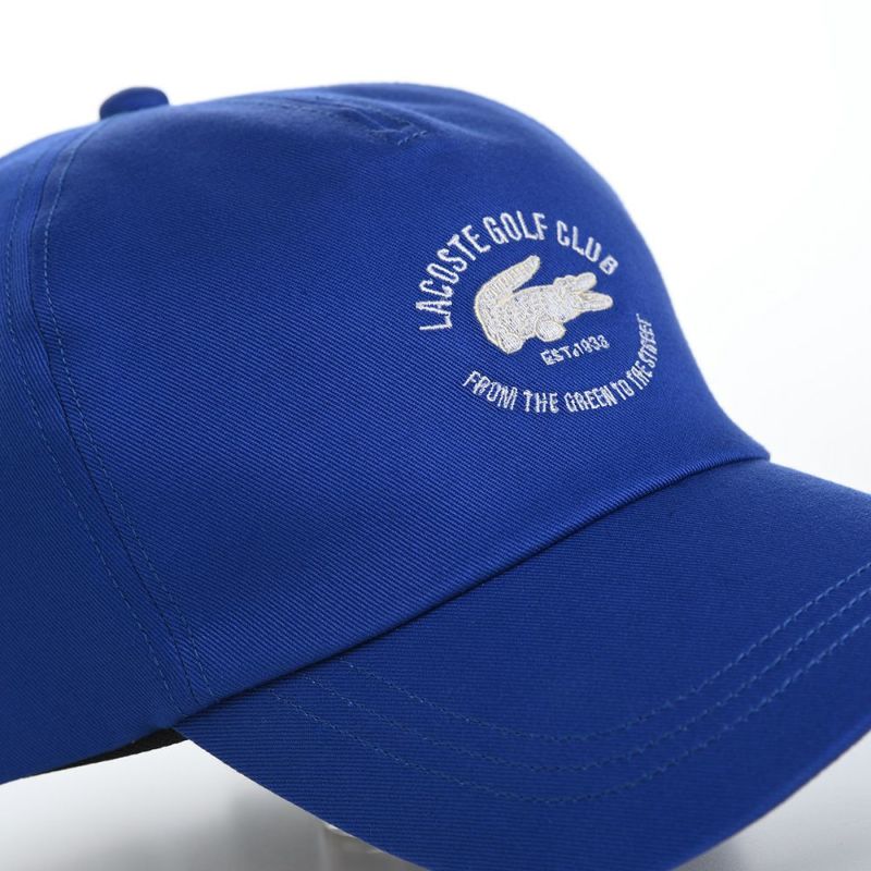 ラコステのキャップ LACOSTE GOLF CLUB CAP（ラコステゴルフクラブキャップ） L1289 ブルー