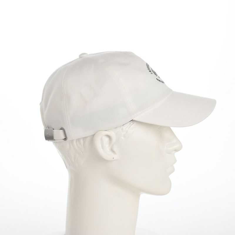 ラコステのキャップ LACOSTE GOLF CLUB CAP（ラコステゴルフクラブキャップ） L1289 ホワイト