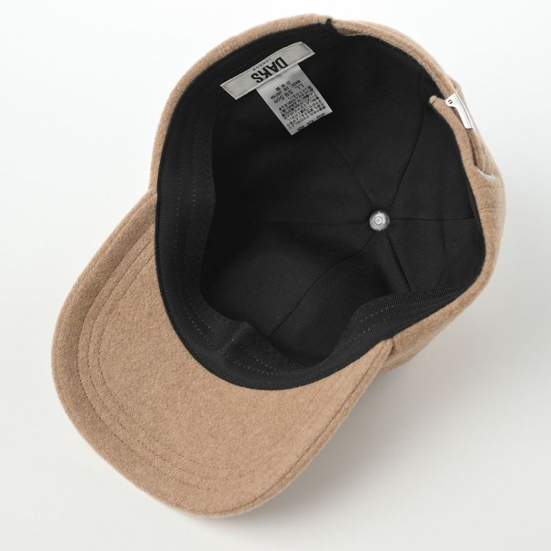 ダックスのキャップ Cap Wool Cashmere Mix（キャップ ウール カシミヤ ミックス） D3897 ベージュ