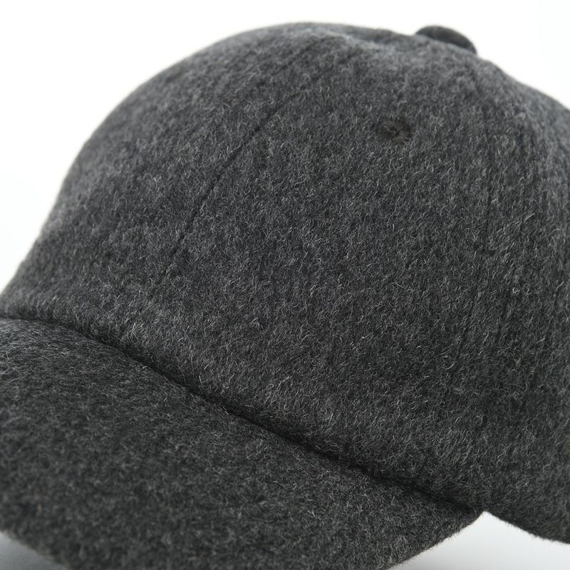 ダックスのキャップ Cap Wool Cashmere Mix（キャップ ウール カシミヤ ミックス） D3897 チャコール