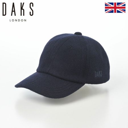 ダックスのキャップ Cap Wool Cashmere Mix（キャップ ウール カシミヤ ミックス） D3897 ネイビー