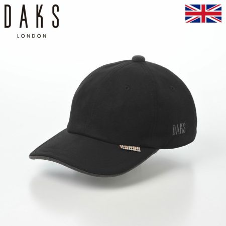 ダックスのキャップ Cap ECSAINE Suede（キャップ エクセーヌ スエード） D3898 ブラック