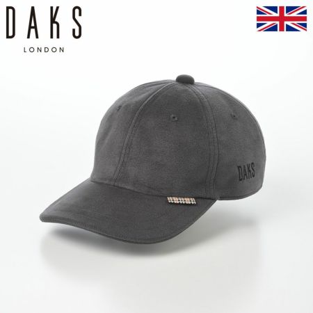 ダックスのキャップ Cap ECSAINE Suede（キャップ エクセーヌ スエード） D3898 チャコール