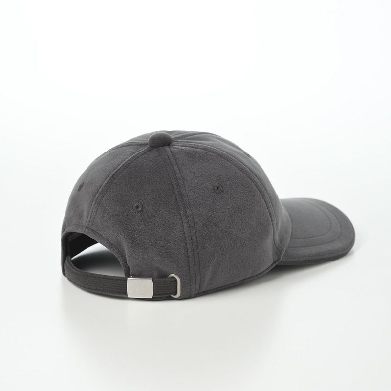 ダックスのキャップ Cap ECSAINE Suede（キャップ エクセーヌ スエード） D3898 チャコール