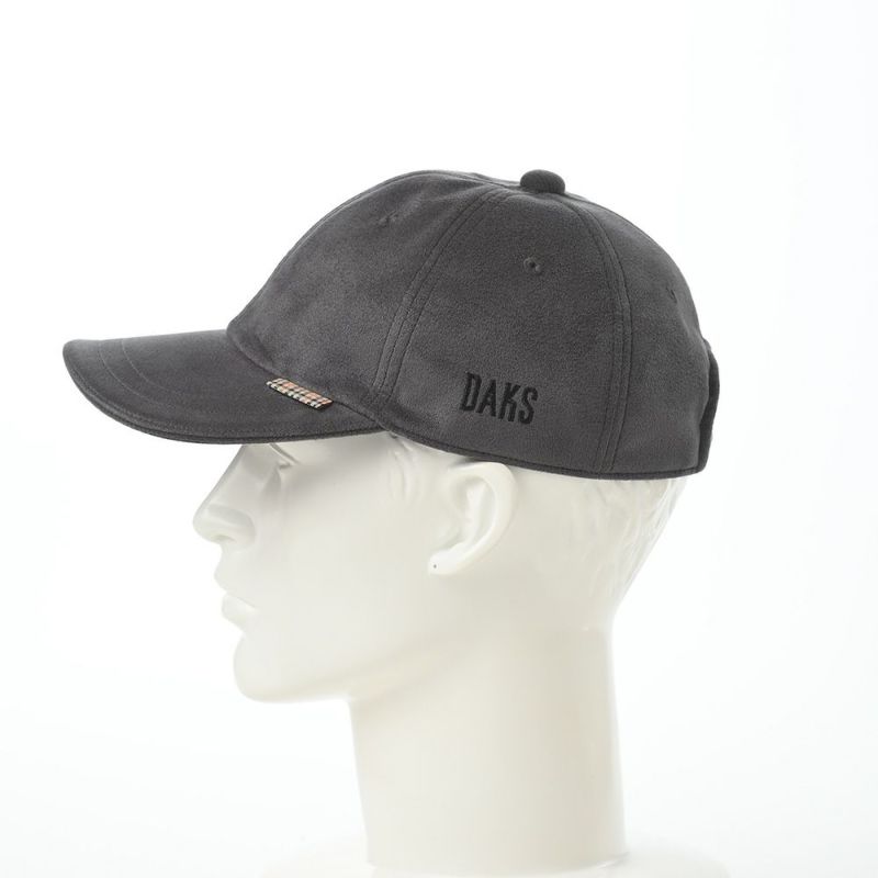 ダックスのキャップ Cap ECSAINE Suede（キャップ エクセーヌ スエード） D3898 チャコール