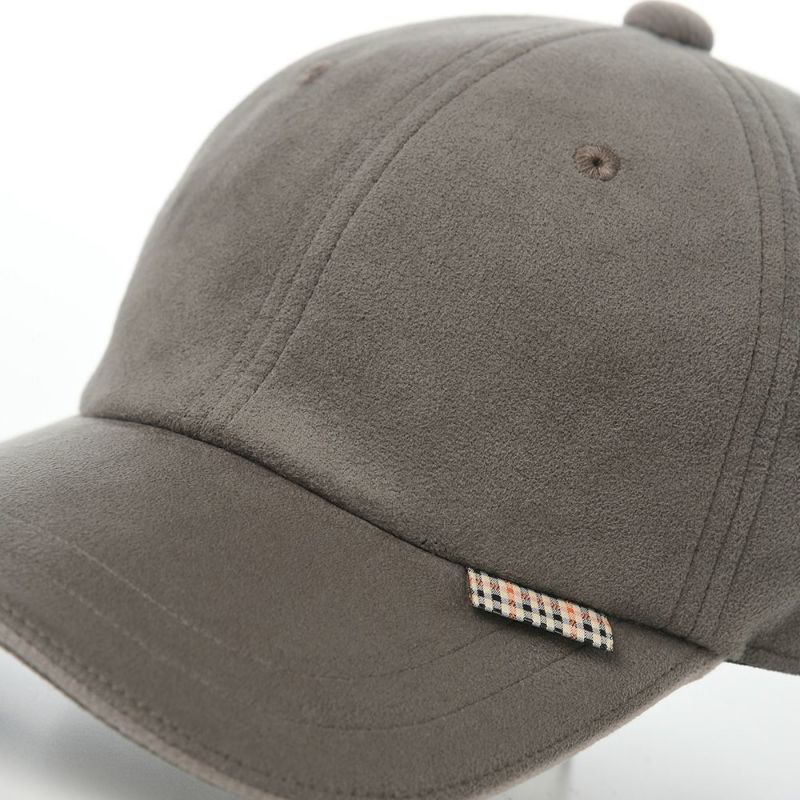 ダックスのキャップ Cap ECSAINE Suede（キャップ エクセーヌ スエード） D3898 グレー