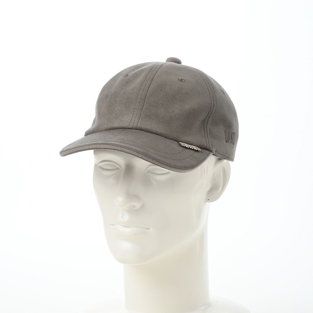 ダックスのキャップ Cap ECSAINE Suede（キャップ エクセーヌ スエード） D3898 グレー