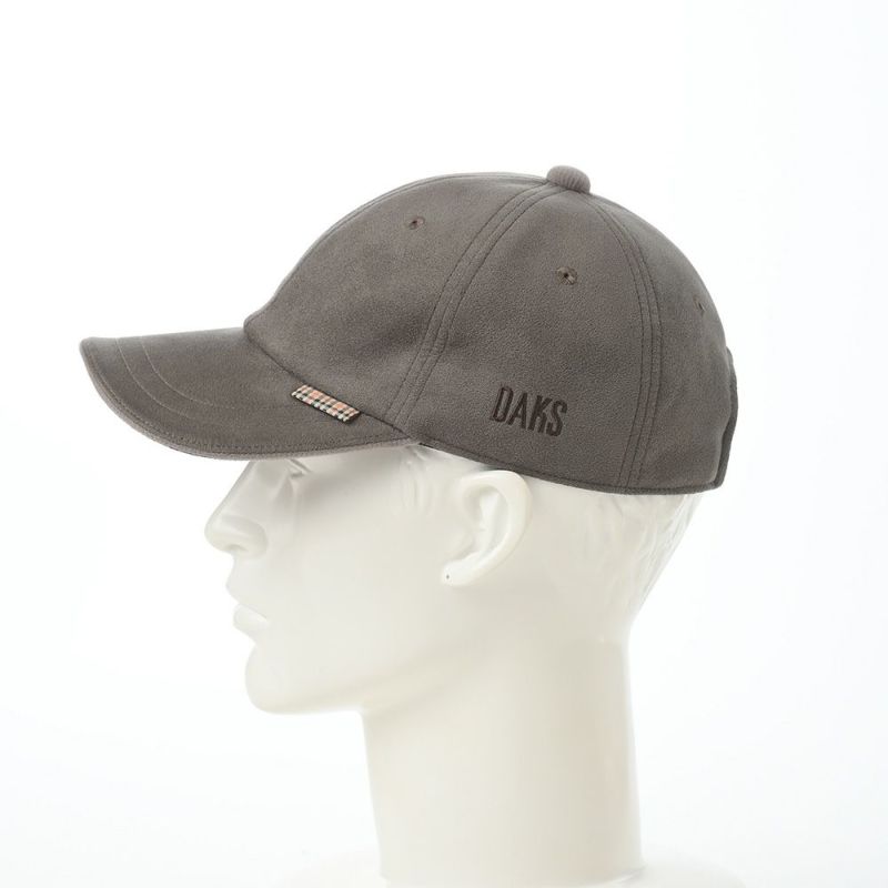 ダックスのキャップ Cap ECSAINE Suede（キャップ エクセーヌ スエード） D3898 グレー