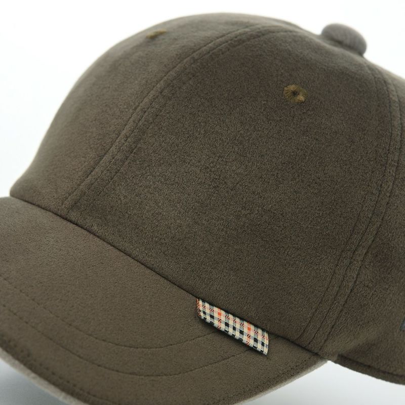 ダックスのキャップ Cap ECSAINE Suede（キャップ エクセーヌ スエード） D3898 オリーブ