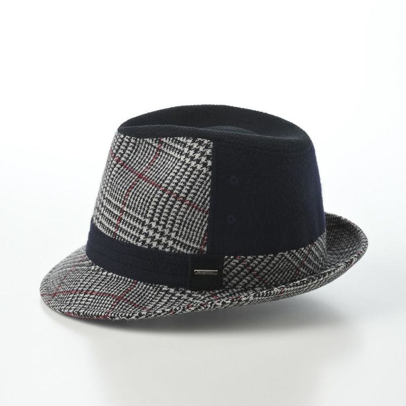 ダックスのソフトハット Manish Tweed Check（マニッシュ ツイード チェック） D3909 グレー