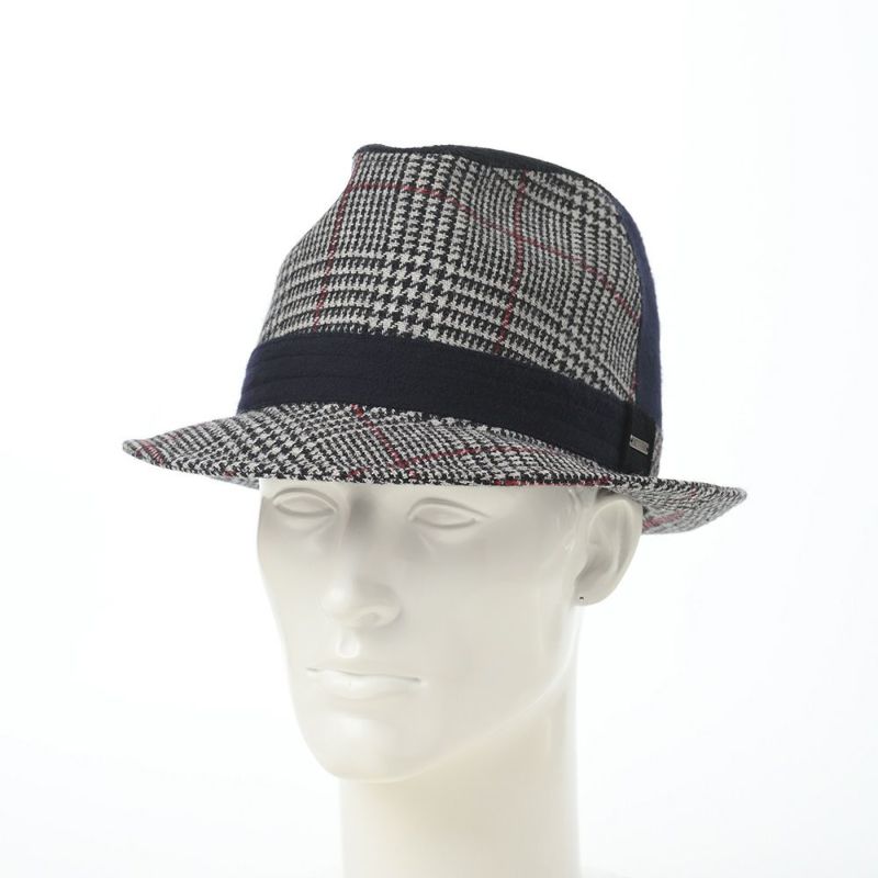 ダックスのソフトハット Manish Tweed Check（マニッシュ ツイード チェック） D3909 グレー