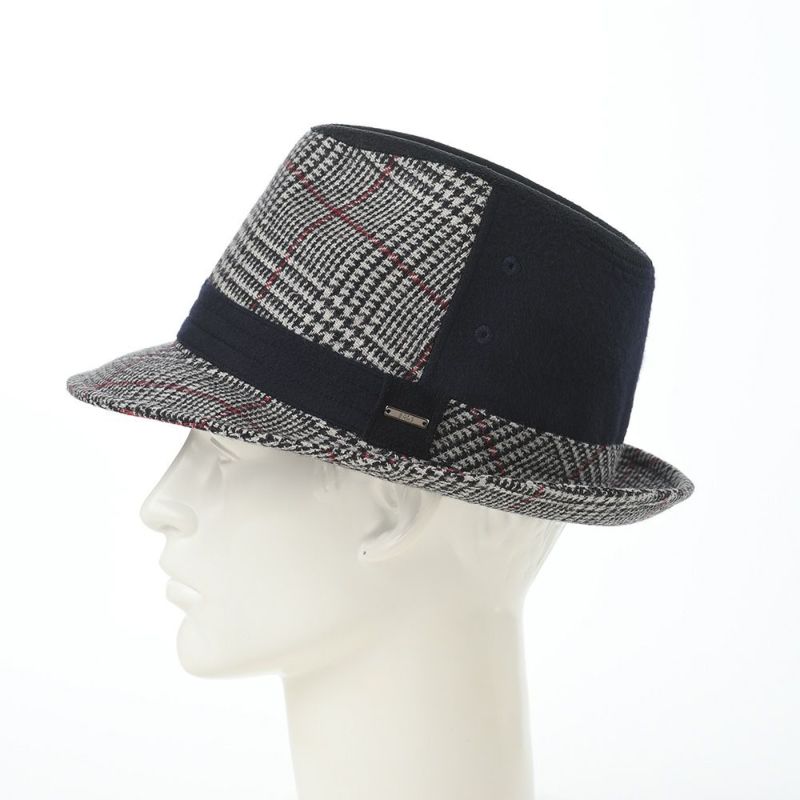 ダックスのソフトハット Manish Tweed Check（マニッシュ ツイード チェック） D3909 グレー