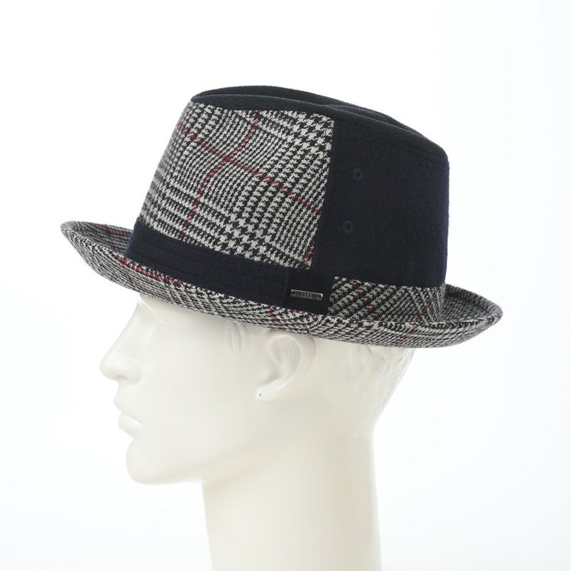 ダックスのソフトハット Manish Tweed Check（マニッシュ ツイード チェック） D3909 グレー