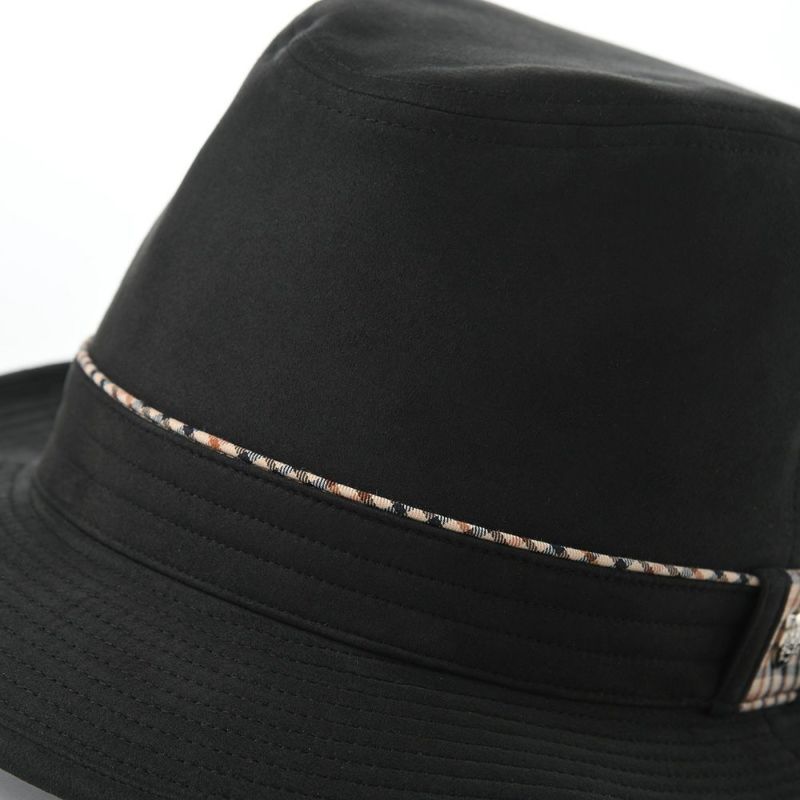 ダックスのソフトハット Hat AMARETTA（ハット アマレッタ） D3912 ブラック