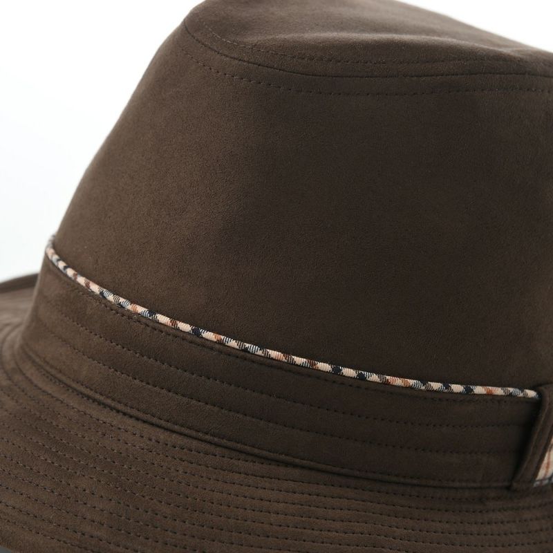 ダックスのソフトハット Hat AMARETTA（ハット アマレッタ） D3912 ブラウン