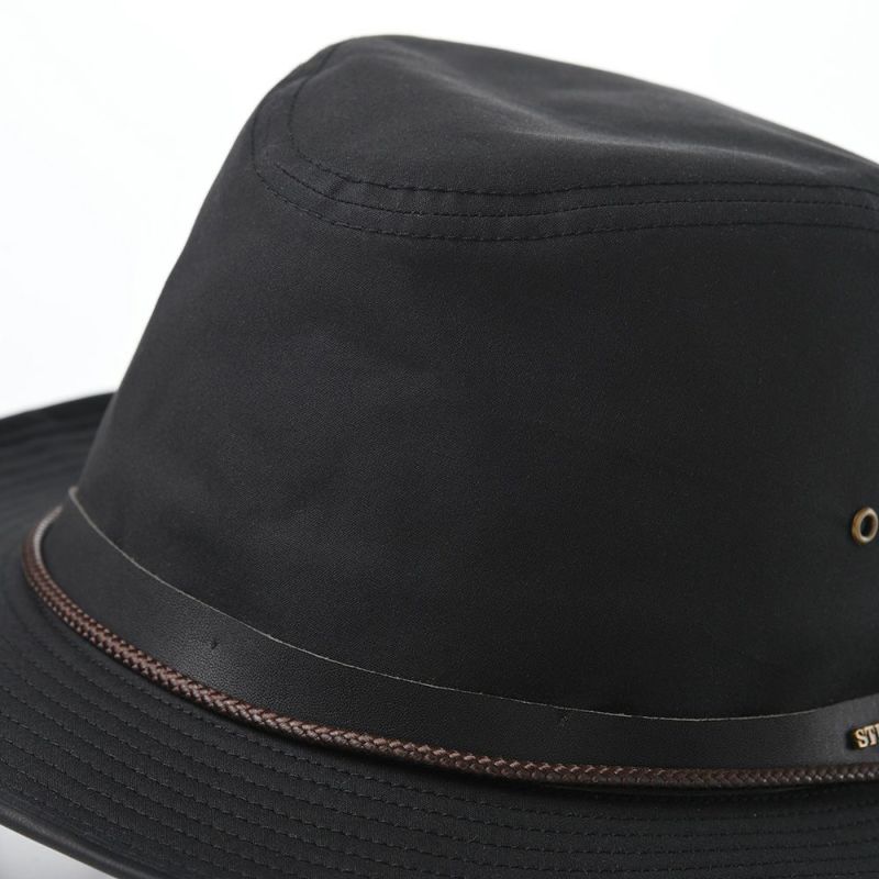 ステットソンのアウトドアハット OILD COTTON HAT（オイルドコットンハット） SE753 ブラック