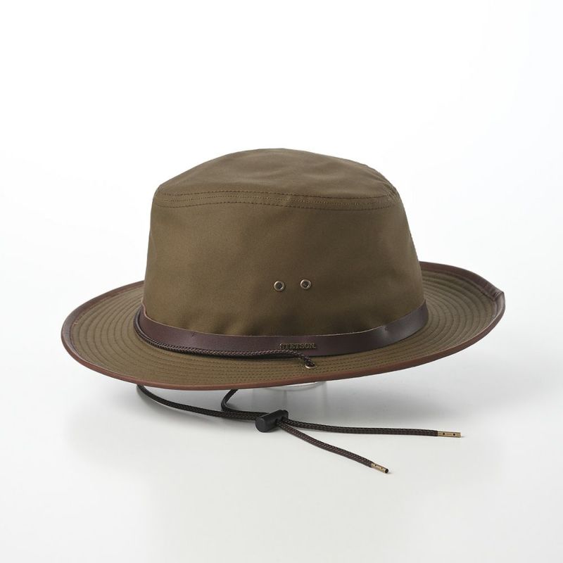 ステットソンのアウトドアハット OILD COTTON HAT（オイルドコットンハット） SE753 キャメル