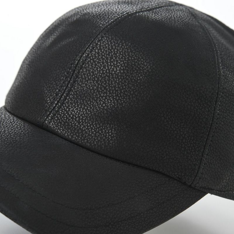 ゴットマンのキャップ Monaco Leather（モナコ レザー） G1645492 ブラック