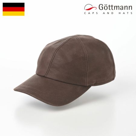 ゴットマンのキャップ野球帽 Monaco Leather（モナコ レザー） G1645492 ブラウン