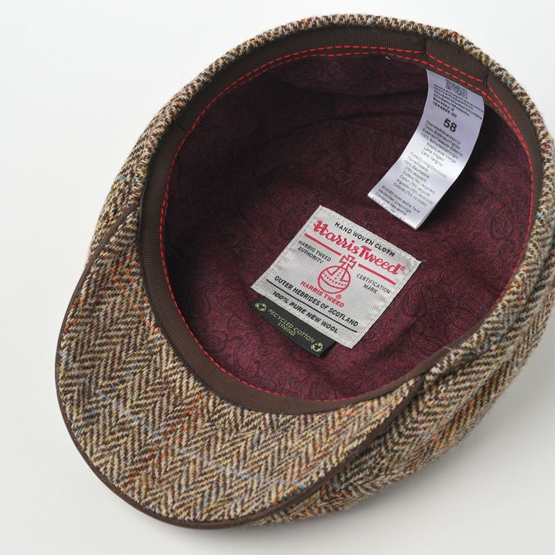 ゴットマンのハンチング Barkley Harris Tweed（バルキュリー ハリスツイード） G2844995 ブラウン