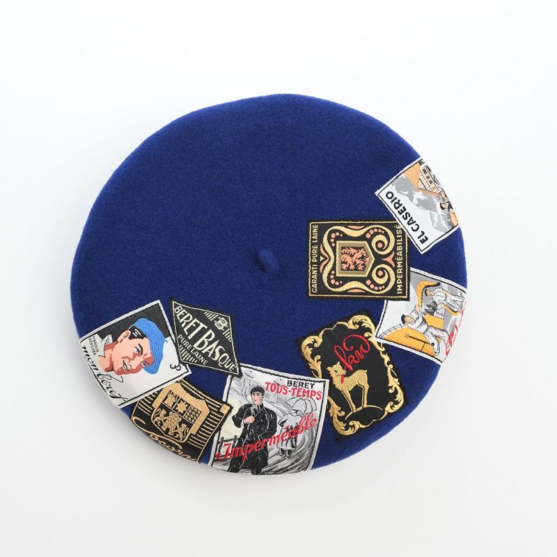 ロレールのベレー帽 ERIDAN WL（エリダン ウール） ロイヤルブルー