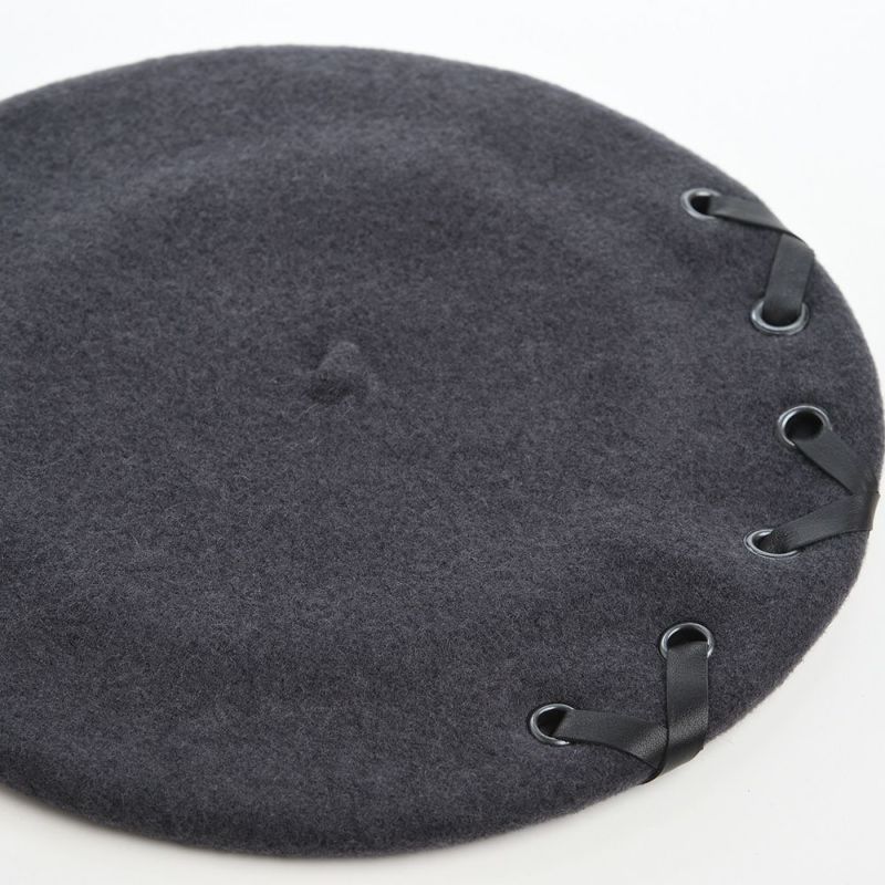 ロレールのベレー帽 LIO（リオ） グレー