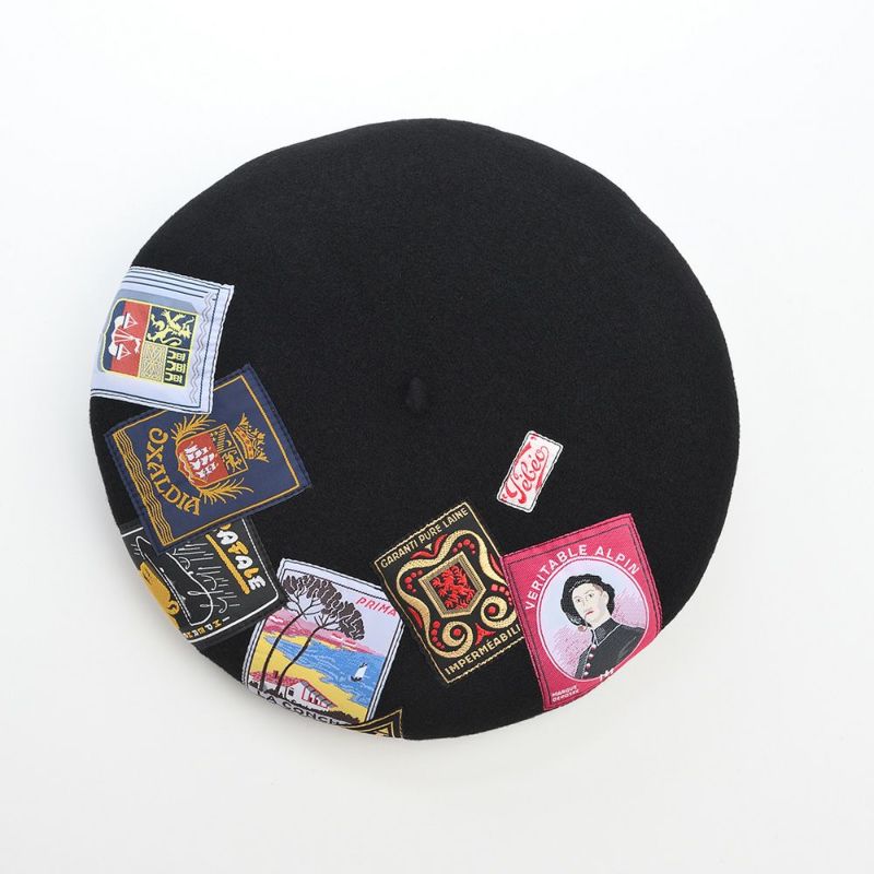 ロレールのベレー帽 ERIDAN WL（エリダン ウール） 11inch ブラック