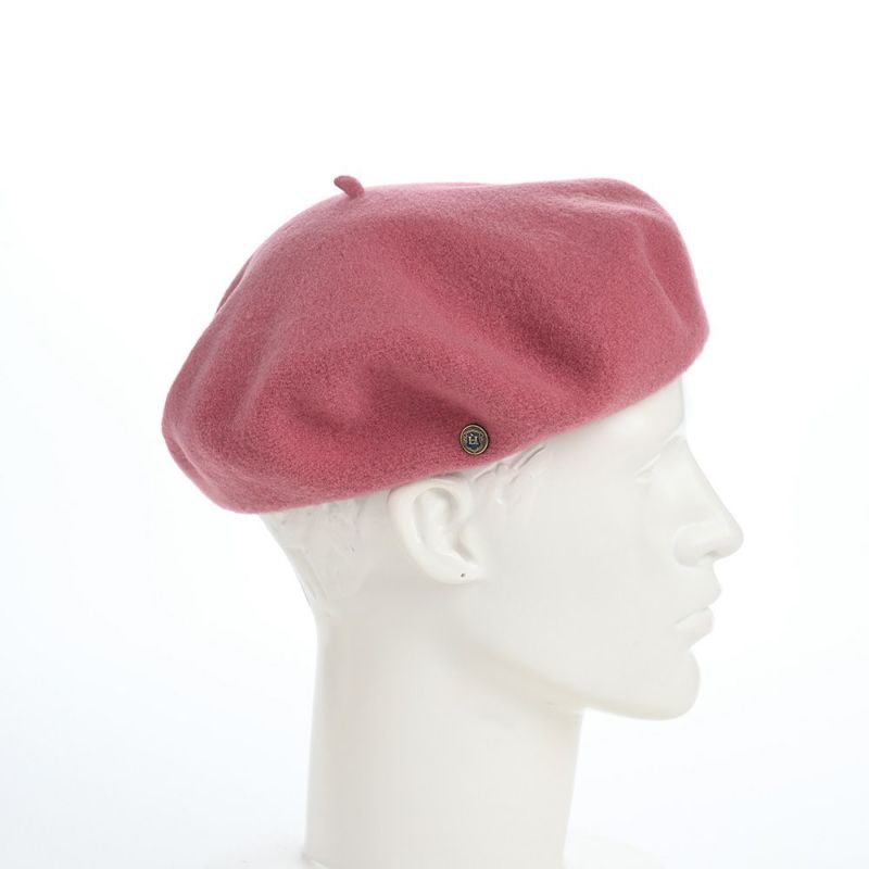45rpm Wool Beret ベレー帽 帽子 ウール 赤 刺繍 - 帽子