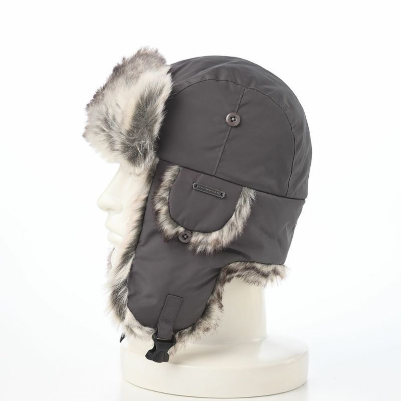 クラウンキャップのフライトキャップ Taslan Aviator（タスラン アビエーター） チャコール