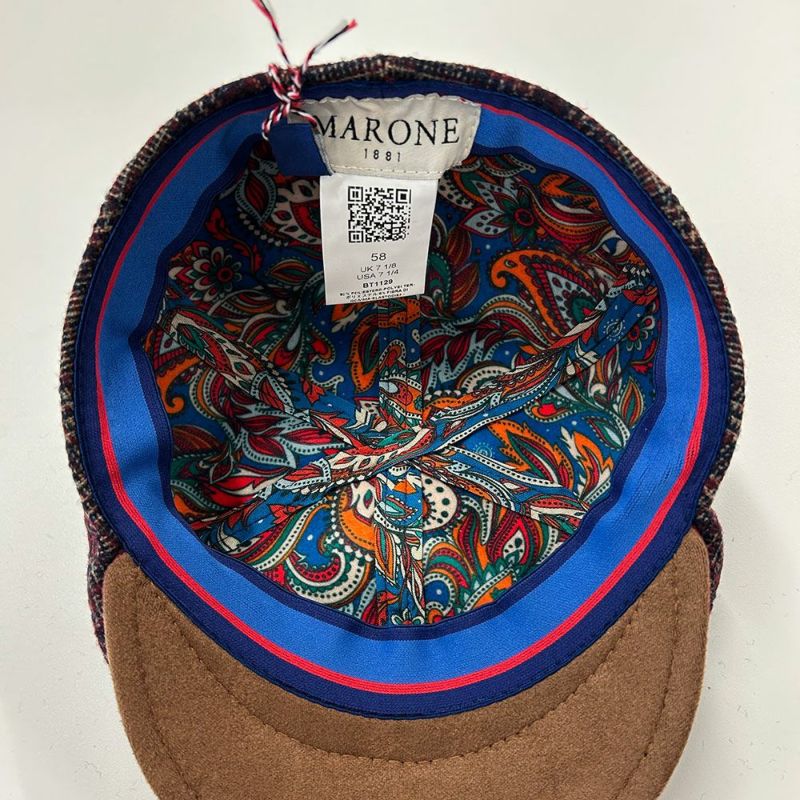 マローネのハンチング Detroit Wool Mix（デトロイト ウールミックス） BT1129 レッド