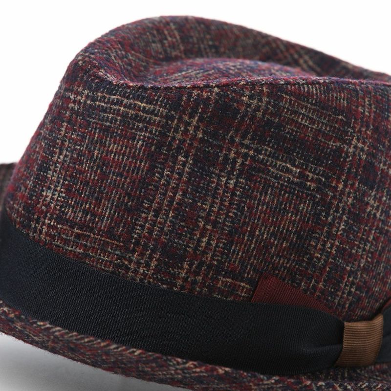 マローネのソフトハット Trilby Vino（トリルビー ヴィーノ） UT226 レッド