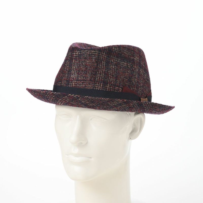 マローネのソフトハット Trilby Vino（トリルビー ヴィーノ） UT226 レッド