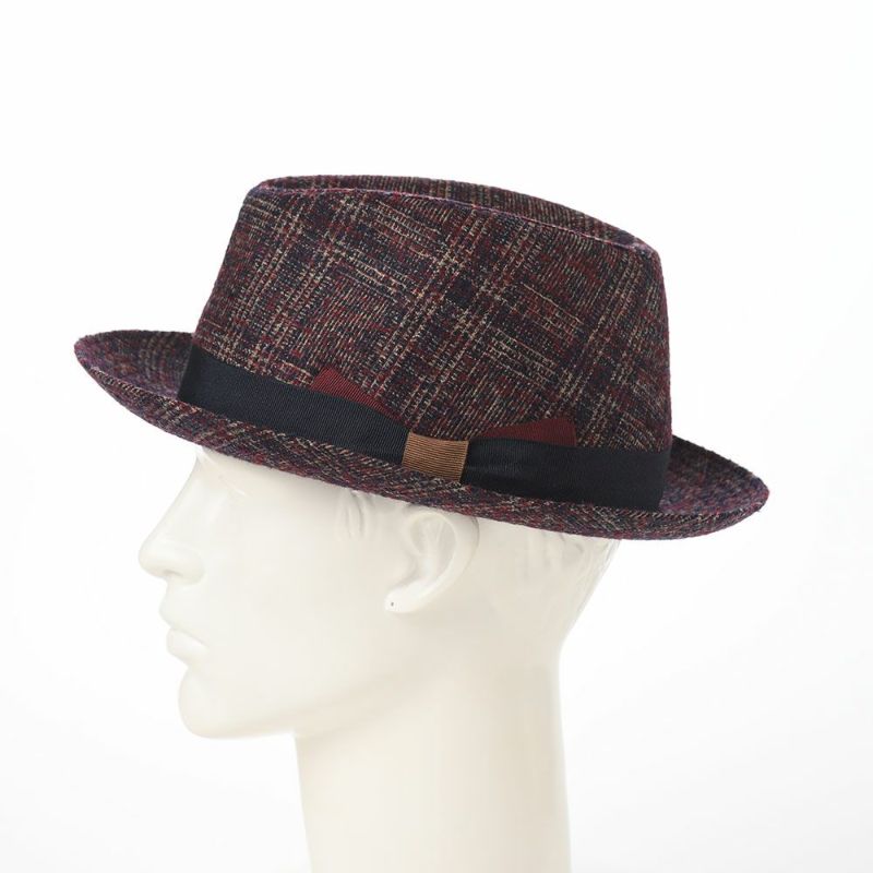 マローネのソフトハット Trilby Vino（トリルビー ヴィーノ） UT226 レッド