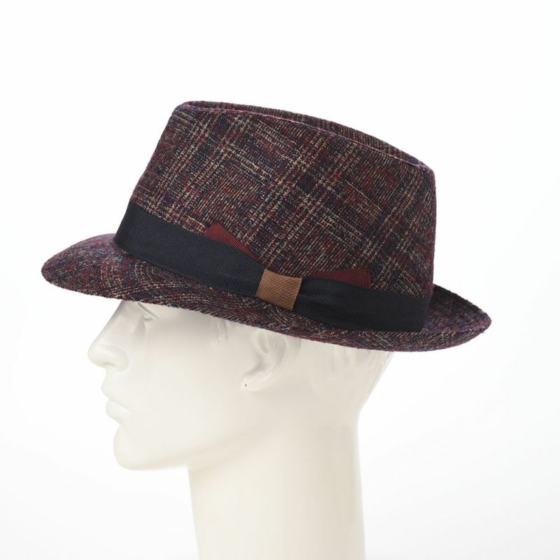 マローネのソフトハット Trilby Vino（トリルビー ヴィーノ） UT226 レッド