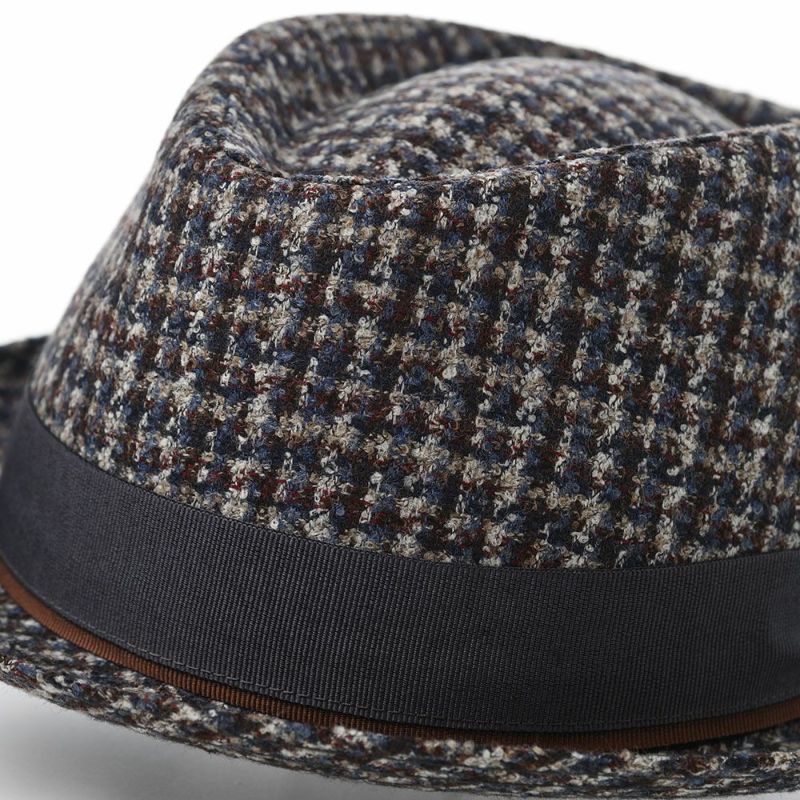 マローネのソフトハット Trilby Brina（トリルビー ブリーナ） UT228 ブルー