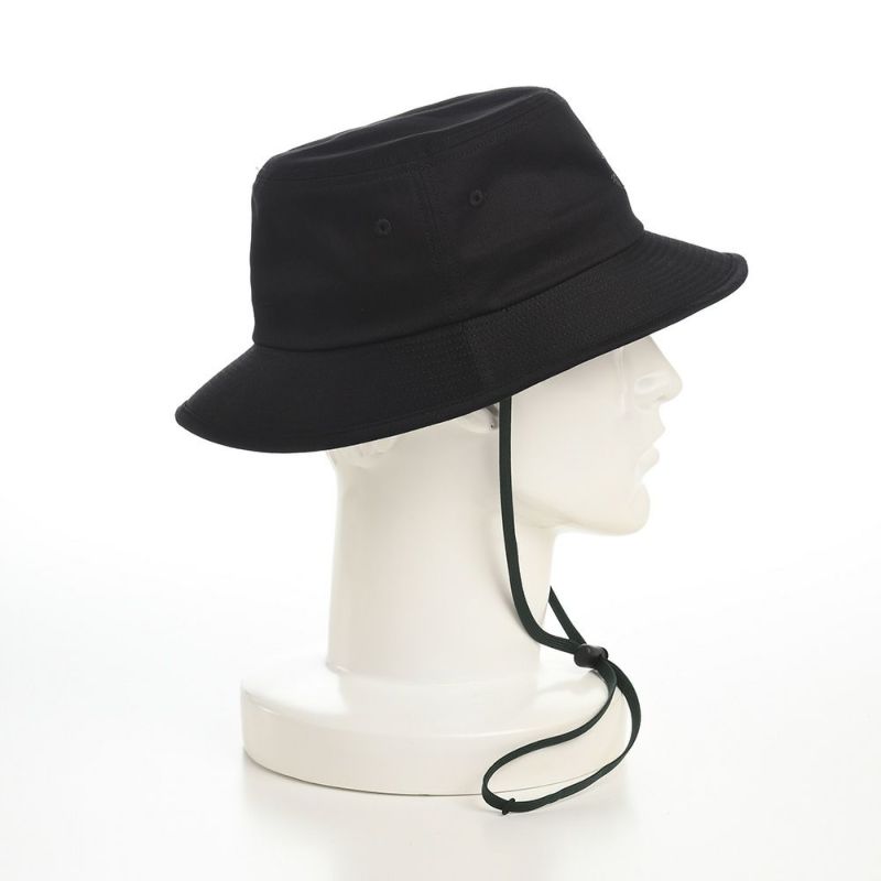 ラコステのバケットハット LACOSTE GOLF CLUB BUCKET HAT（ラコステゴルフクラブバケットハット） L1290 ブラック