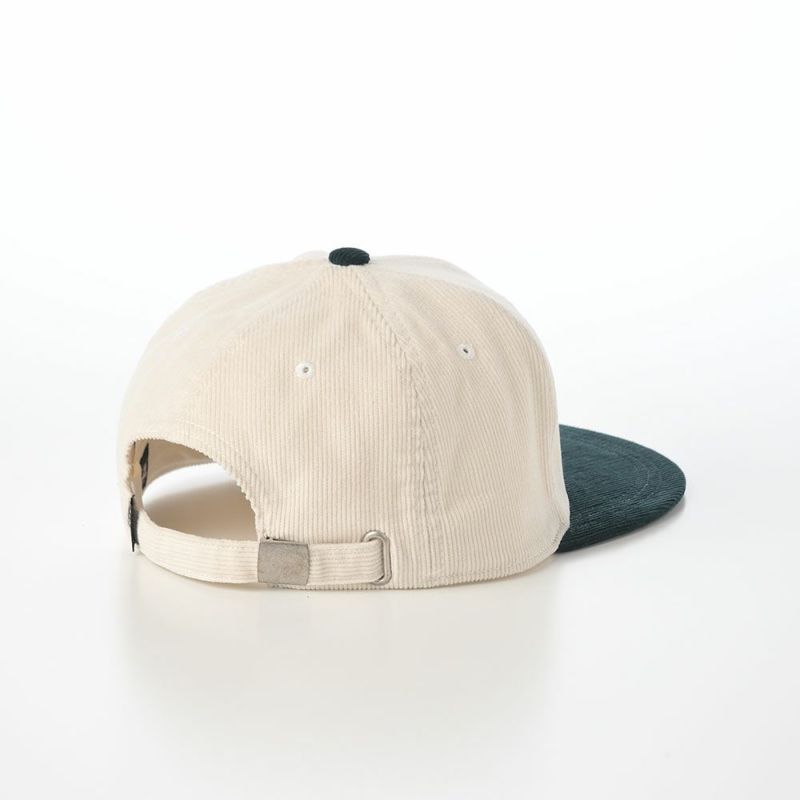 ショットのキャップ BICOLOR CORDUROY FLAT VISOR CAP（バイカラーコーデュロイフラットバイザーキャップ） SC041 ホワイト