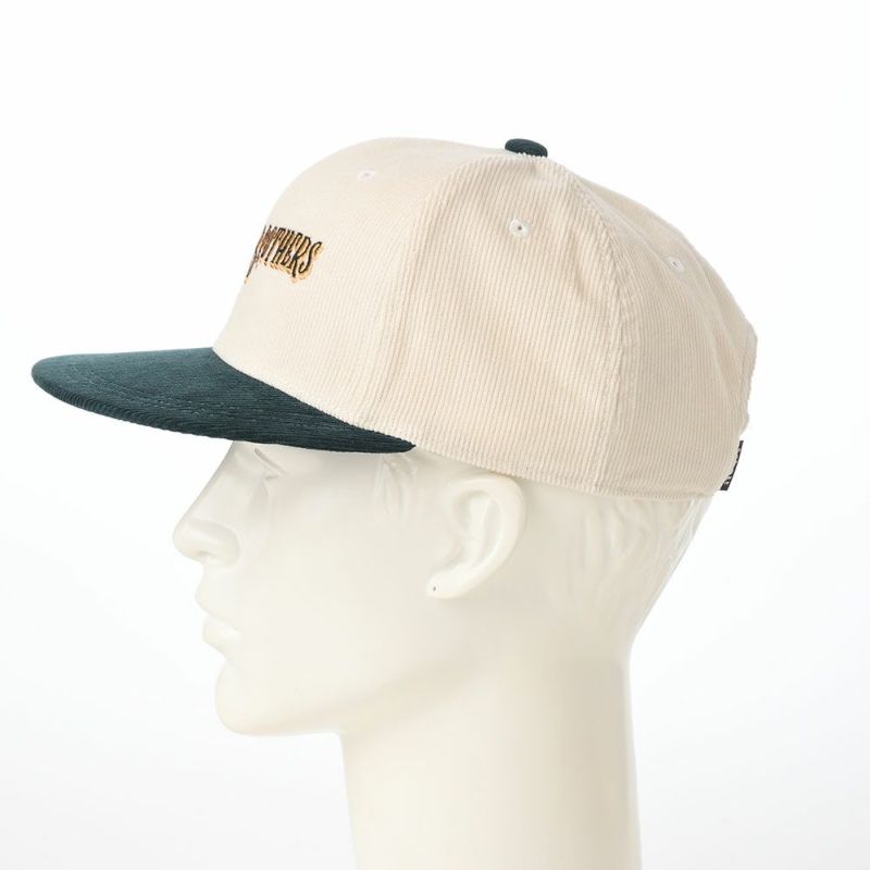 ショットのキャップ BICOLOR CORDUROY FLAT VISOR CAP（バイカラーコーデュロイフラットバイザーキャップ） SC041 ホワイト
