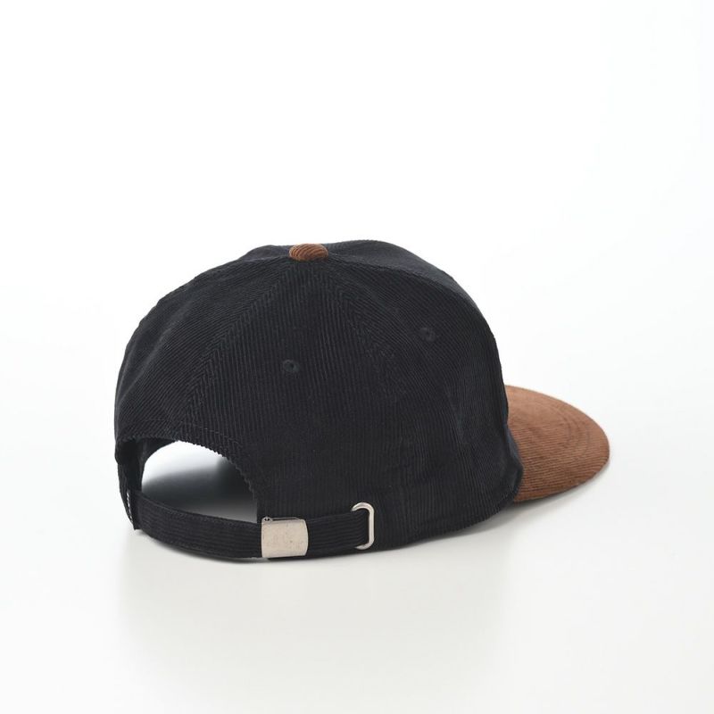 ショットのキャップ BICOLOR CORDUROY FLAT VISOR CAP（バイカラーコーデュロイフラットバイザーキャップ） SC041 ブラック