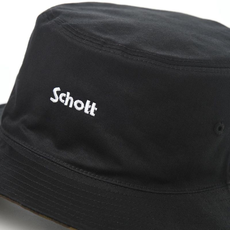 ショットのサファリハット REVERSIBLE HAT（リバーシブルハット） SC045 ブラック