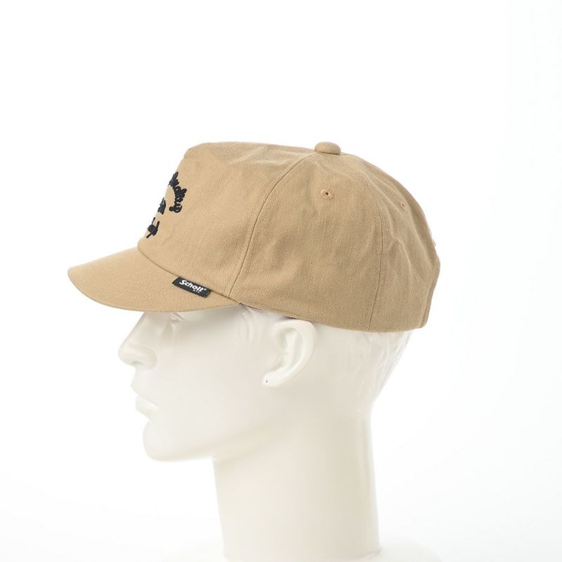 ショットのキャップ CHAIN STITCH CAP（チェーンステッチキャップ） SC049 ベージュ