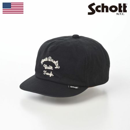 ショットのキャップ CHAIN STITCH CAP（チェーンステッチキャップ） SC049 ブラック