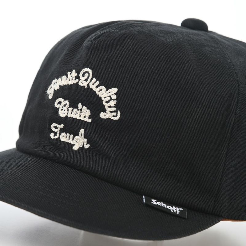 ショットのキャップ CHAIN STITCH CAP（チェーンステッチキャップ） SC049 ブラック