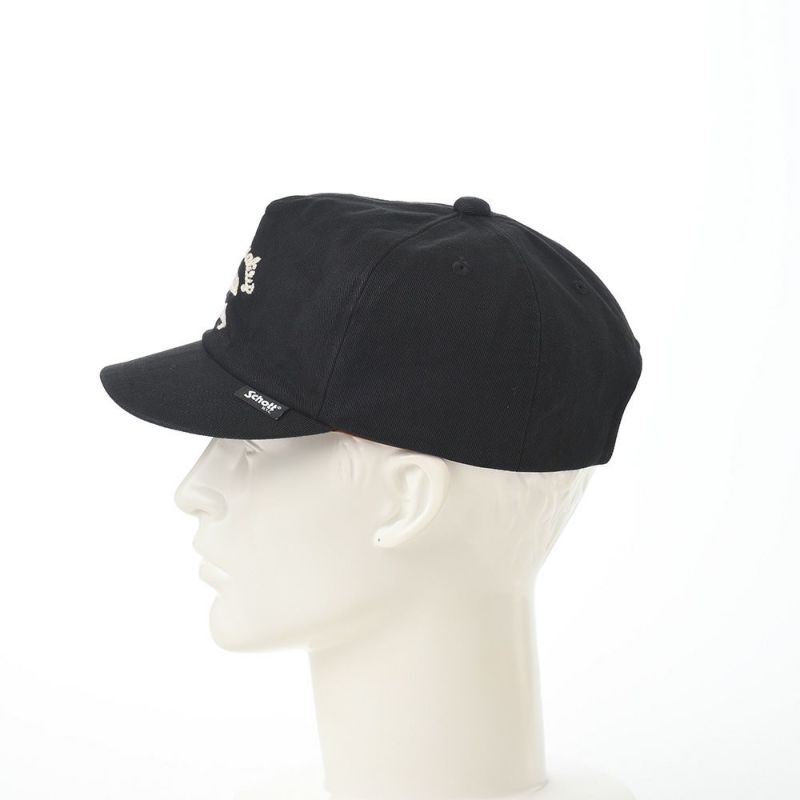 ショットのキャップ CHAIN STITCH CAP（チェーンステッチキャップ） SC049 ブラック