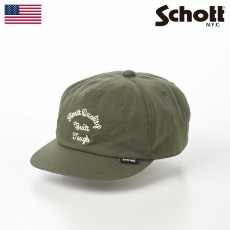 ショットのキャップ CHAIN STITCH CAP（チェーンステッチキャップ） SC049 カーキ