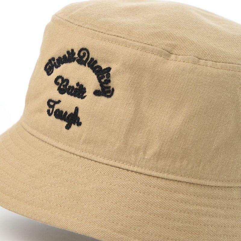 ショットのバケットハット CHAIN STITCH BUCKET HAT（チェーンステッチバケットハット） SC050 ベージュ