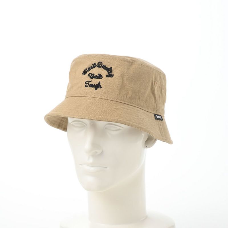 ショットのバケットハット CHAIN STITCH BUCKET HAT（チェーンステッチバケットハット） SC050 ベージュ